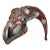 Vintage Tibetan Kapala-Style Decorated Ram Skull With Repoussé Metal & Skull Motifs For Sale