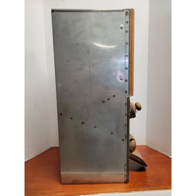 Vintage Mid Century French Commercial Grade Coffee Bean, Candy or Nut Dispenser For Sale - Image 10 of 12