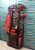 Antique Art Nouveau Mahogany Wardrobe with Beveled Mirror, Chest of Drawers, and Umbrella Stand, 1920s For Sale - Image 4 of 18