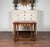 English 1850s Barley Twist Mahogany Console Table with Red Marble Top For Sale In Atlanta - Image 6 of 12