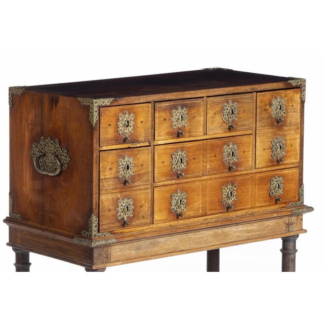 Baroque Philippine/Portuguese Counter, 17th Century For Sale - Image 3 of 6
