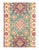 Original Kazak Rug.Handmade Hand-knotted,Very Practical for High Traffic,Hand-Spun Lamb's Wool on a Cotton Foundation...