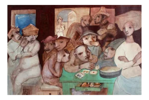 Adam Niemczyc, 2-Letter to Adriaen Van Ostade, 1989