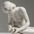 19th Century French Antique White Bisque Porcelain Figure of Spinario For Sale - Image 9 of 15