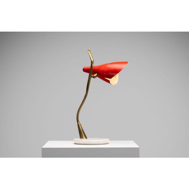 Adjustable Table Lamp from Lumen, Italy, 1950s For Sale - Image 13 of 16