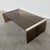 A sophisticated italian coffee table by radice galotti, dating from the 1970s, combining smoked glass with contrasting...