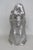 Arthur Court 1979 Handled Frog Pitcher Cast Aluminum With Green Stone Eyes 4910b For Sale - Image 9 of 15