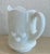 Mid 20th-Century Wreathed Cherry Milk Glass Creamer by l.g. Wright Glass For Sale - Image 4 of 13