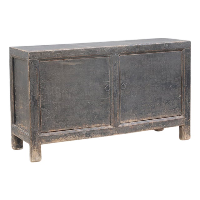 Antique Chinese Painted Rice Cabinet For Sale