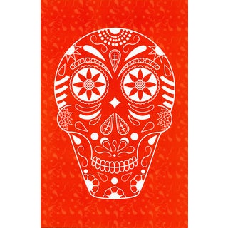2014 "Intersections I-1" Calavera Print by Sal Muñoz For Sale