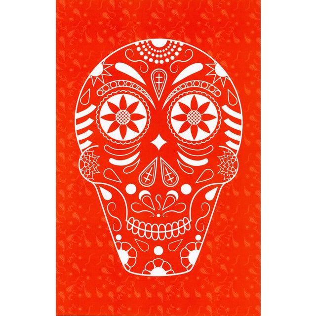 2014 "Intersections I-1" Calavera Print by Sal Muñoz For Sale