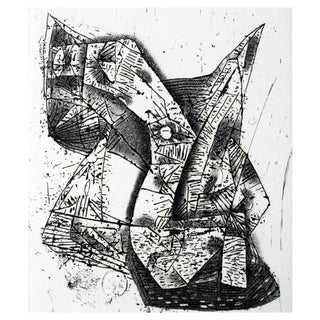 Jerzy Dmitruk, Bathing Ones (Florists), Etching on Paper, 2011 For Sale