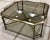 Mastercraft Brass & Glass Coffee Table After Jansen For Sale In Denver - Image 6 of 13