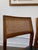 Mid Century Walnut and Cane Dining Set For Sale - Image 11 of 16