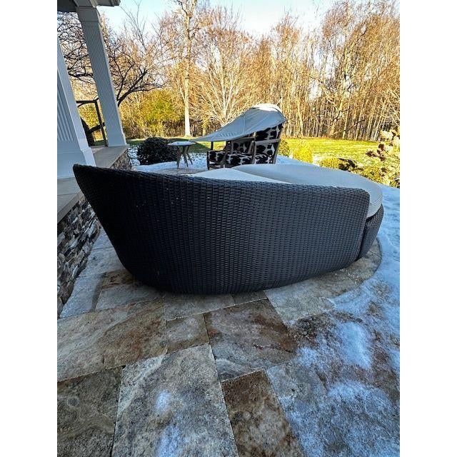 Wicker Lounger by Gloster For Sale - Image 9 of 10