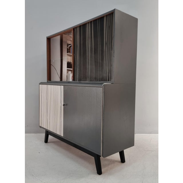 Glass Vintage Display Cabinet with Glass, 1970s For Sale - Image 7 of 12