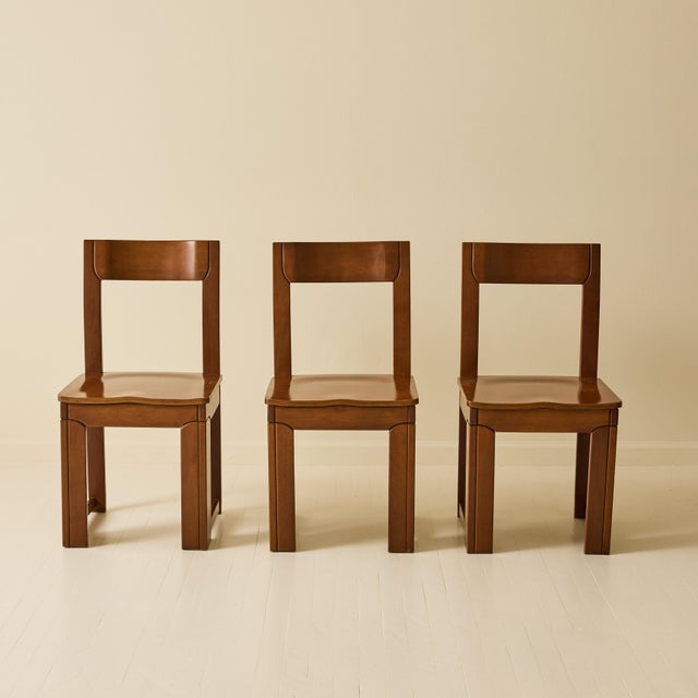 Italian Modernist Dining Chairs, Set of 6, 1970s For Sale - Image 4 of 10