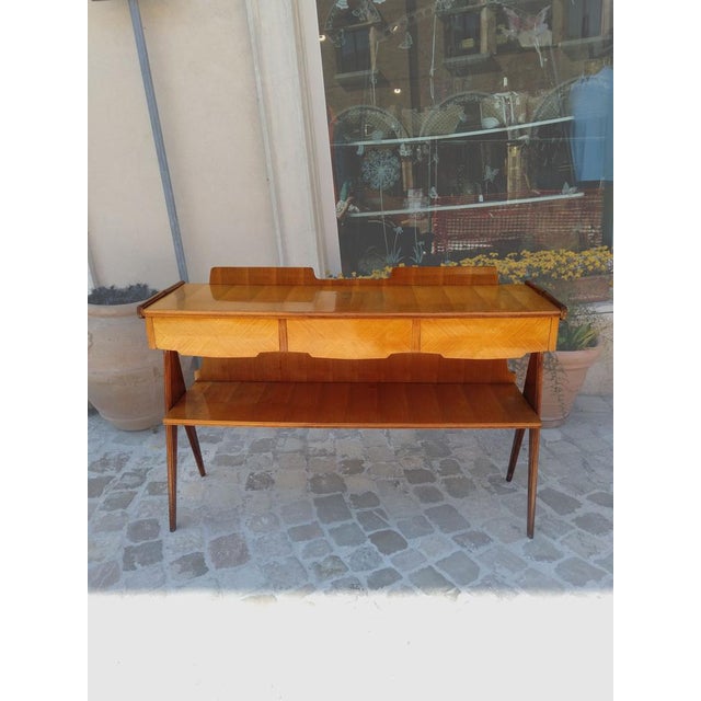 Art Deco Oak Sideboard, 1920s For Sale - Image 4 of 13