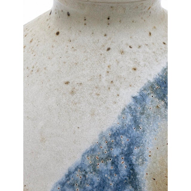 Kravec Studios Abstract Stoneware Vase For Sale - Image 4 of 8