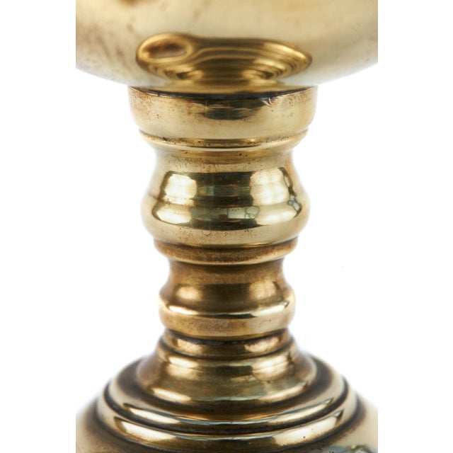 Antique Brass Oil Lamp, 1900s For Sale - Image 6 of 7