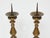 Metal Pair of Tall 18th Century Italian Bronze Pricket Candlesticks For Sale - Image 7 of 12