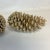 Vintage Arts & Crafts Farmhouse Americana Bleached Pinecones - a Pair For Sale - Image 6 of 11