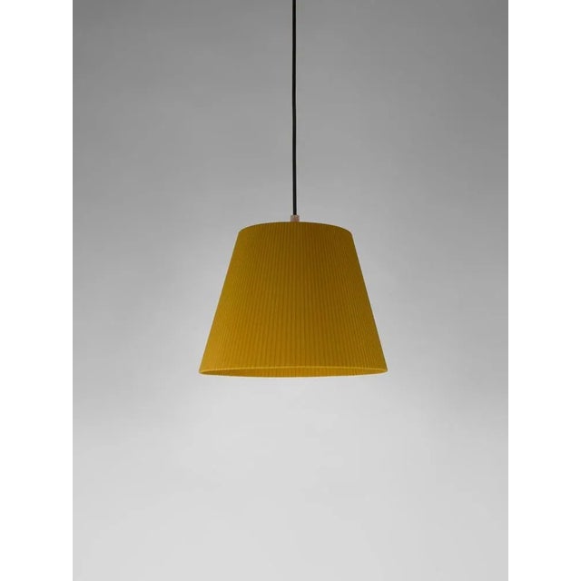Mustard sísísí cónicas mt1 pendant lamp by santa & cole dimensions: d 25 x h 20 cm materials: metal, ribbon. Available in...