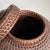 Late 20th Century Boho Chic Large Handwoven Rattan and Wood Ginger Jar With Lid From the Philippines For Sale - Image 5 of 12