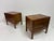 Mid-Century Modern Danish Walnut Bedside Tables, 1970s, Set of 2 For Sale - Image 11 of 18