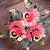Wood Mid 20th Century Hand-Painted Folk Art Wooden Bowl, Floral Tole Design For Sale - Image 7 of 12