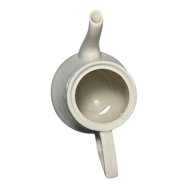 Mid-20th-Century English Pottery Teapot With Embossed Grape Motif For Sale - Image 10 of 16