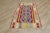 Mid-Century Modern 1970s Scandinavian Red Small Kilim For Sale - Image 3 of 13