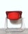 Red Plona Armchairs by Giancarlo Piretti for Anonima Castelli, Italy, 1970s For Sale - Image 6 of 15