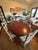 French Dining Chairs (6) Ladder-Back Rush Seats Custom Pads For Sale - Image 12 of 12