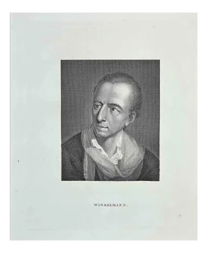 Thomas Holloway, Portrait of Winkelmann, Etching, 1810