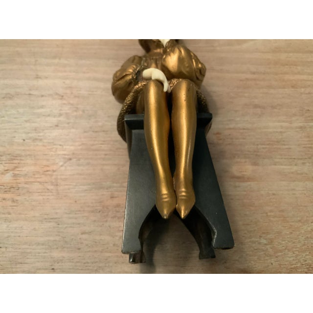 1900 - 1909 Antique Miniature Sculpture Figurine, Circa 1900 Signed Victor For Sale - Image 5 of 12