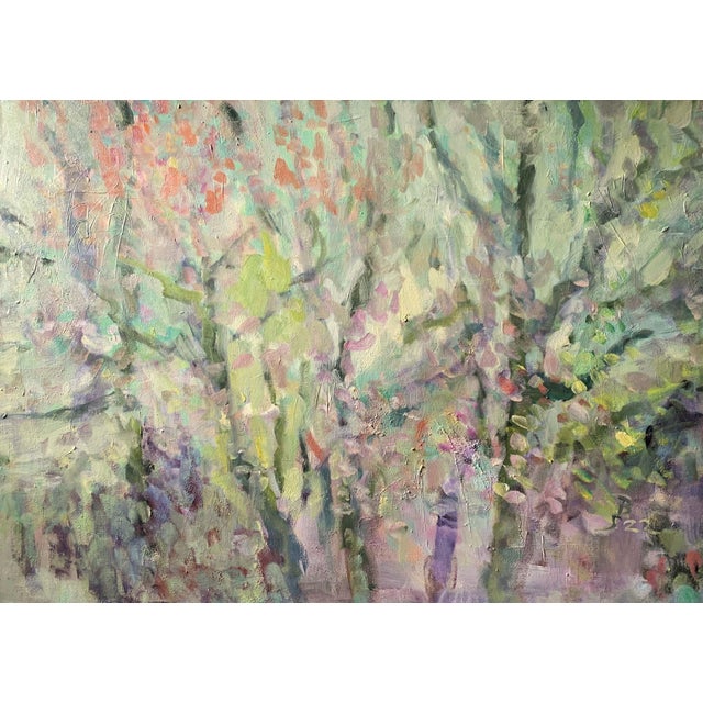 Barbara Schauß, Blooming, Oil on Canvas For Sale - Image 7 of 7