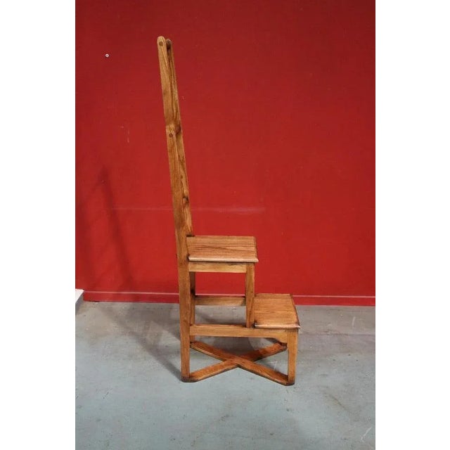 Vintage Library Steps For Sale - Image 4 of 10