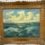 Wood Vintage Seascape Oil Painting – Ornate Gilt Frame For Sale - Image 7 of 12