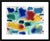 Blue James McCray Expressionist Watercolor Painting, 1985, Signed, #1, 22¼” X 31” For Sale - Image 8 of 9