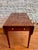 Elegant antique English Georgian Pembroke (double drop leaf) mahogany side table. Circa 1800's. 1 faux drawer and 1 real...