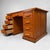 Mid-Century Modern French Double Pedestal Desk, 1950s For Sale - Image 3 of 14