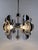 Space Age Chrome Chandelier in Crystal Glass Optic Lens by Oscar Torlasco, 1970s For Sale - Image 12 of 18