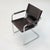 Bauhaus Vintage Visitor Chair in Brown Leather by Marcel Breuer, 1970s For Sale - Image 3 of 10