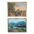 1970s English Oil on Canvas Pastoral Scenes, Pair For Sale