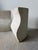 White Vintage Postmodern Sculptural Composite Stone Dining Table Bases For Sale - Image 8 of 12