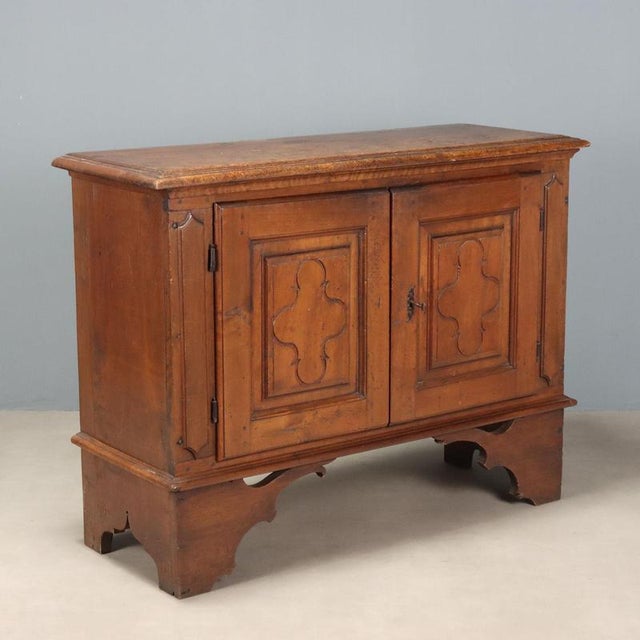 Baroque Walnut Sideboard with Paneled Doors For Sale - Image 10 of 10