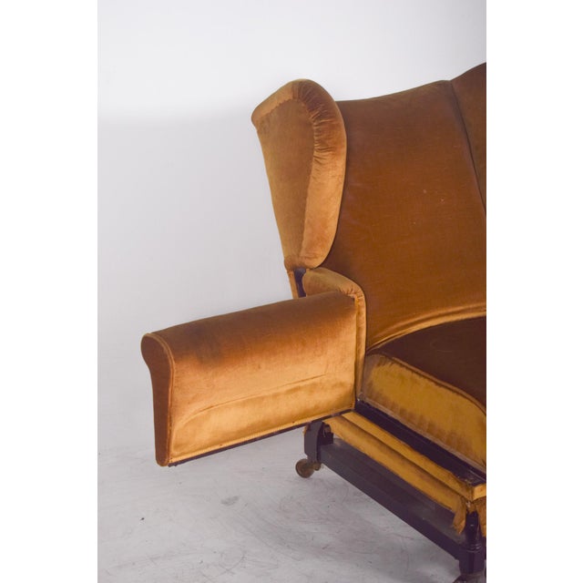 Antique English Articulated Armchair, 1890s For Sale - Image 5 of 12