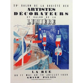 1960s 'Salon Des Artists Decorateurs' Lithograph by Raoul Dufy For Sale