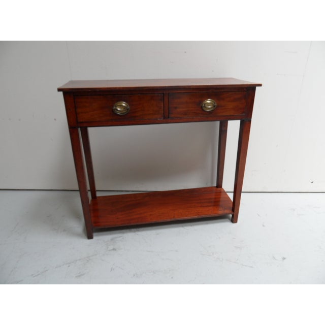Antique Mahogany Side Table with Drawers, in Very Good conditions. Designed before 1890